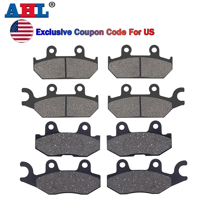 Ahl Motorcycle Front And Rear Brake Pads For Yamaha YXM700E YXC700E YXE85 Yxm Y…