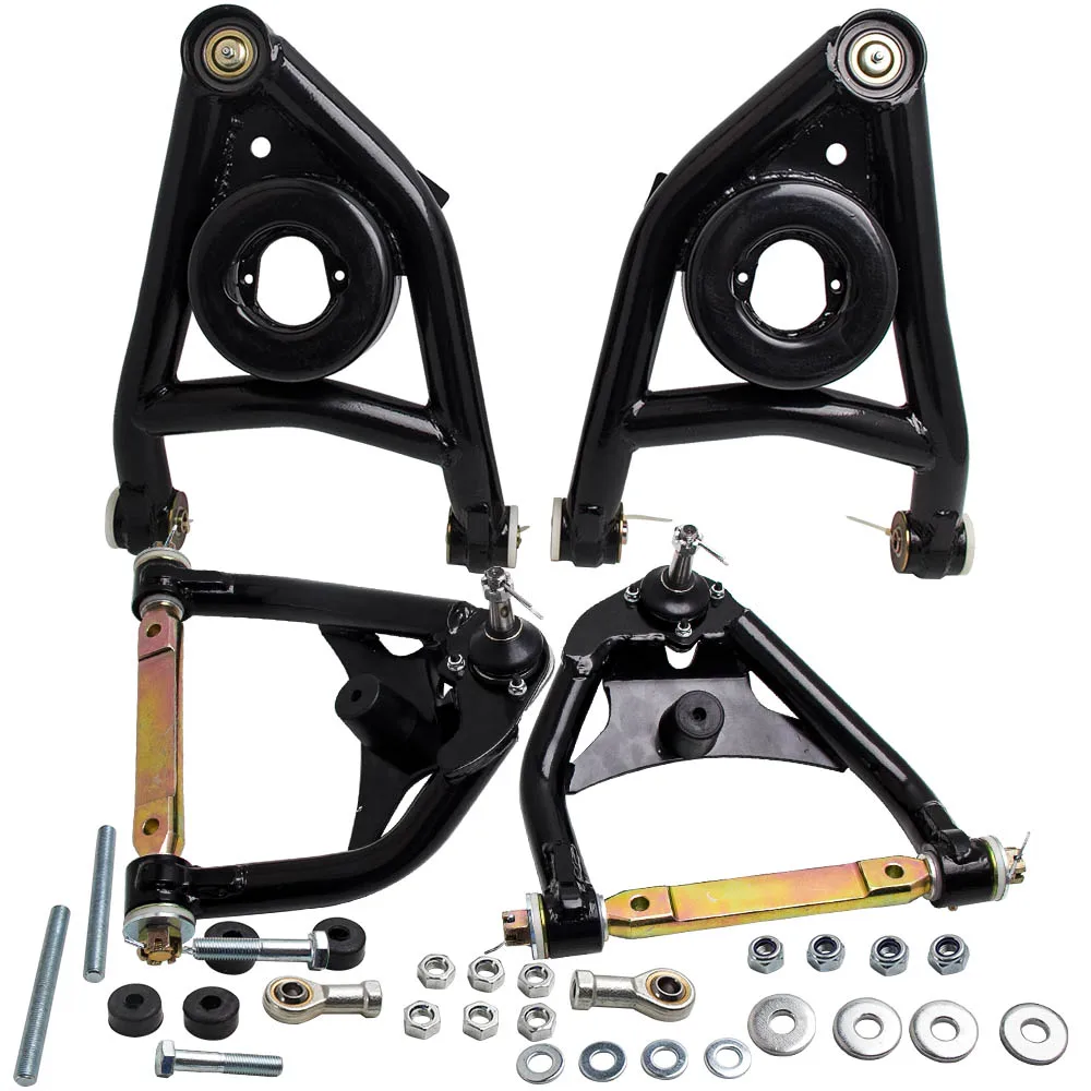 

MAXPEEDINGRODS Front Tubular Control Arms A Body For GMC Sprint Truck 1970-1972 Heavy Duty Set