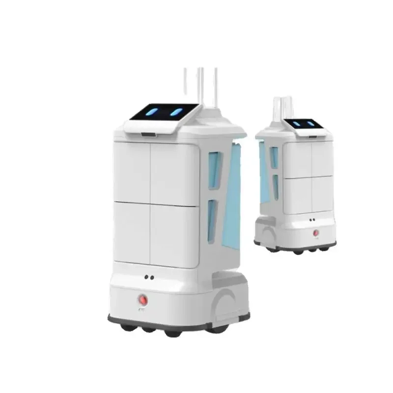 Delivery robot hospital medical materials testing samples unmanned delivery automatic elevator obstacle avoidance special