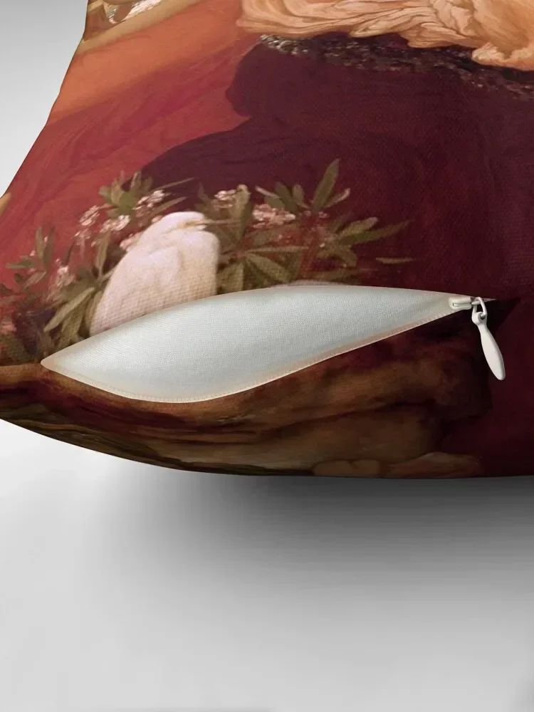 Frederic Leighton. The garden of the Hesperides. 1892 Throw Pillow bed pillows Decorative Sofa Cushions pillow