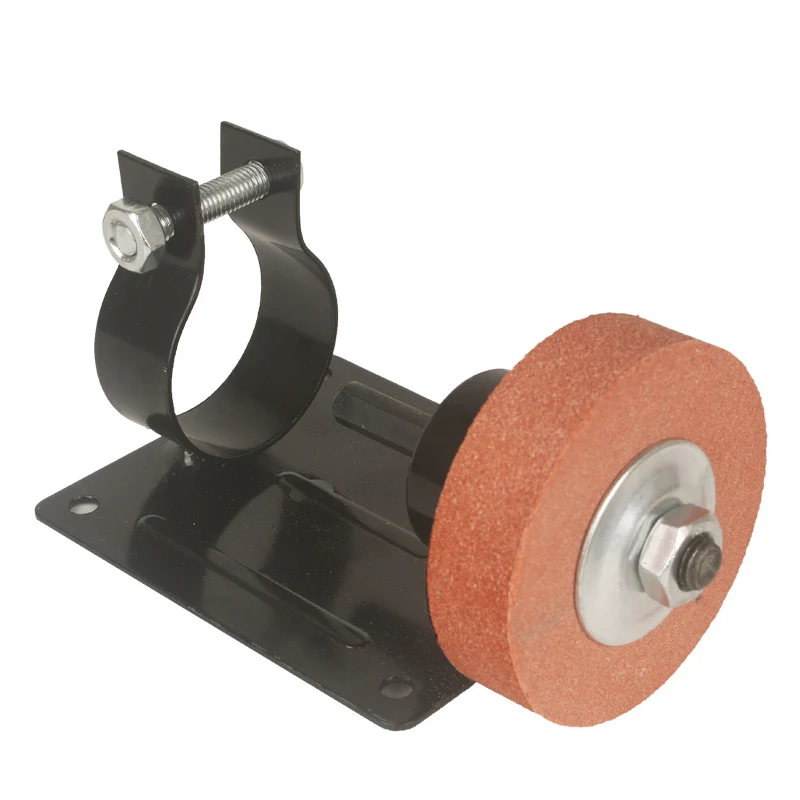 Imagem -03 - Roda Abrasiva Cerâmica Faca Moagem Faca Moedor Jade Mini Elétrico Faça Você Mesmo Polimento Máquina Suporte Protetor Tampa Suporte