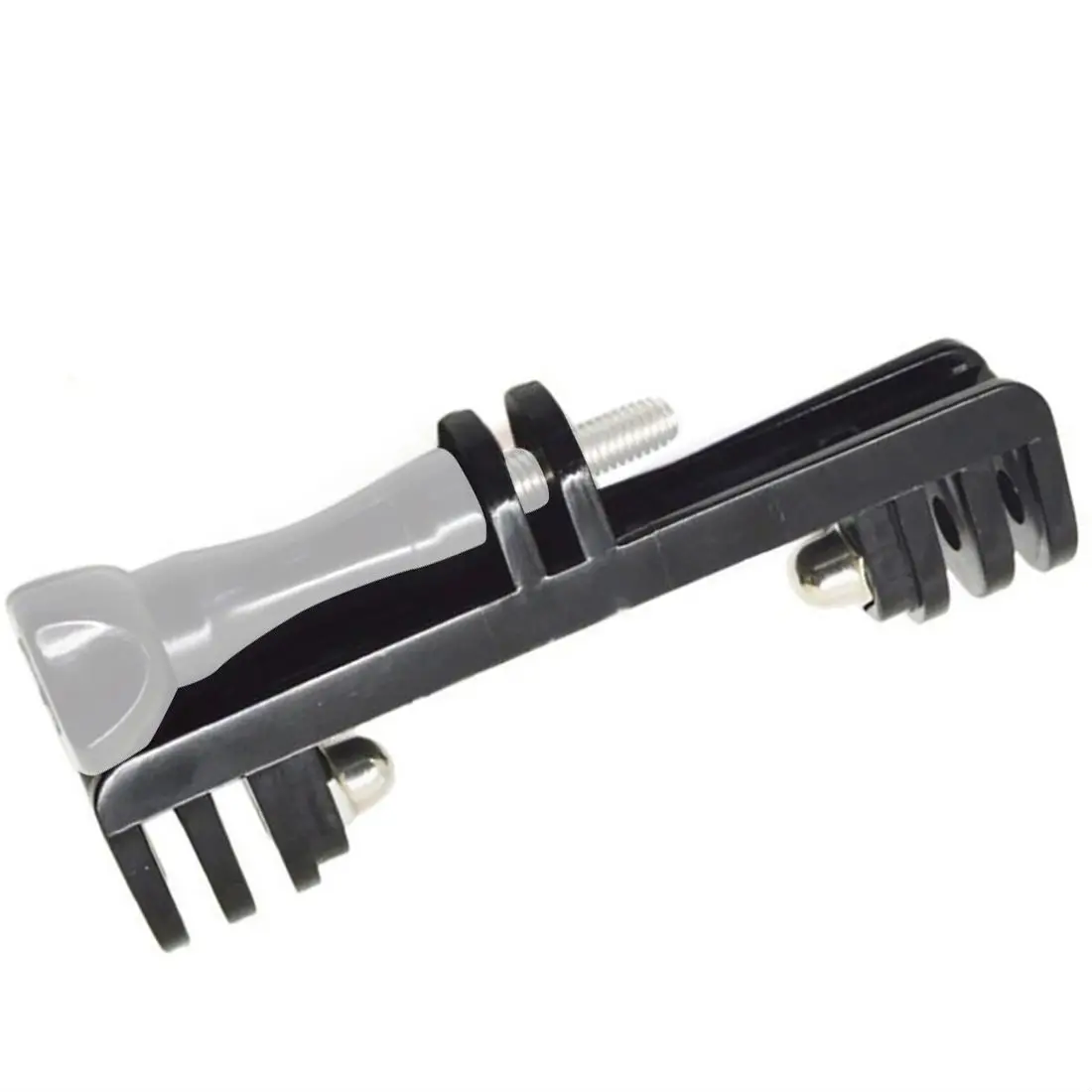 พลาสติกขายึดแฟลชขาตั้งกล้องคู่ฐานสำหรับ Gopro Hero 10 9 8 7 6 Eken Action กล้องสำหรับใต้น้ำ LED Light Holder