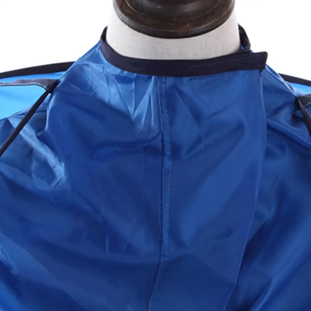 Haircut Gown Hairdresser Barber Cape Lightweight Hairdressing Cloth Hair Catcher for Kids and Adults Home Salon