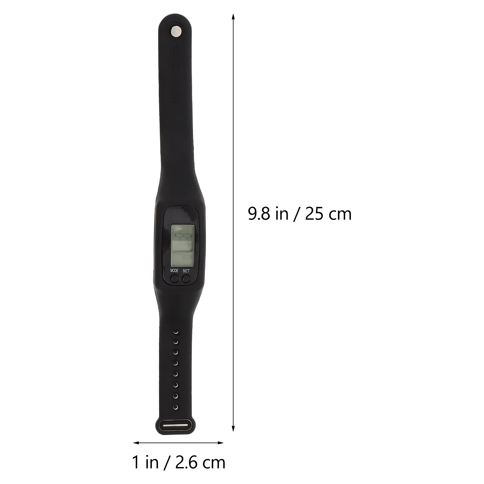 Digital Smart Bracelet LCD Plastic Waterproof Pedometer Step Watch Walking Distance Counter LCD Bracelet Step Watch