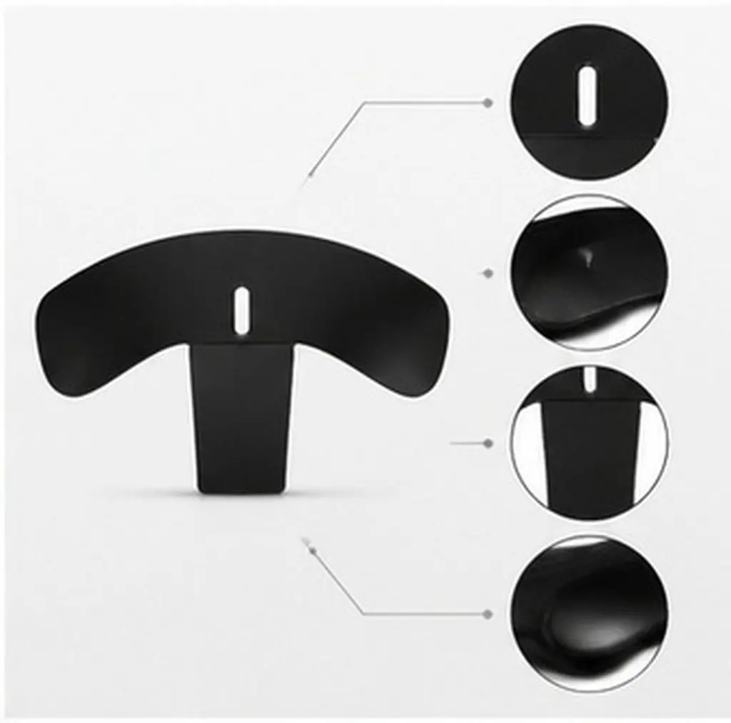 10Pcs T-Shaped Front Support Hat Brim Insert for Wide Brim Security Hard Hats Stable Universal Hat Shaper