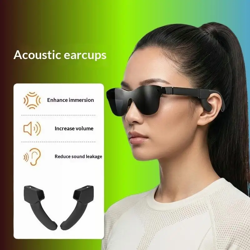 Schallleitrohre für RayNeo Air 4/Air 4Pro/Air 3S/Air 3S Pro Light Soft Smart Glasses Audio-Zubehör Schallleitrohr – Detail 1