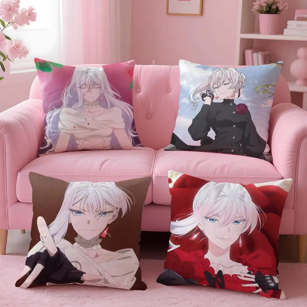 May I Ask for One Final Thing! Cushion Cover Breathable Linen Pillowcase Summer Odorless Eco-Friendly Invisible Zipper Washable