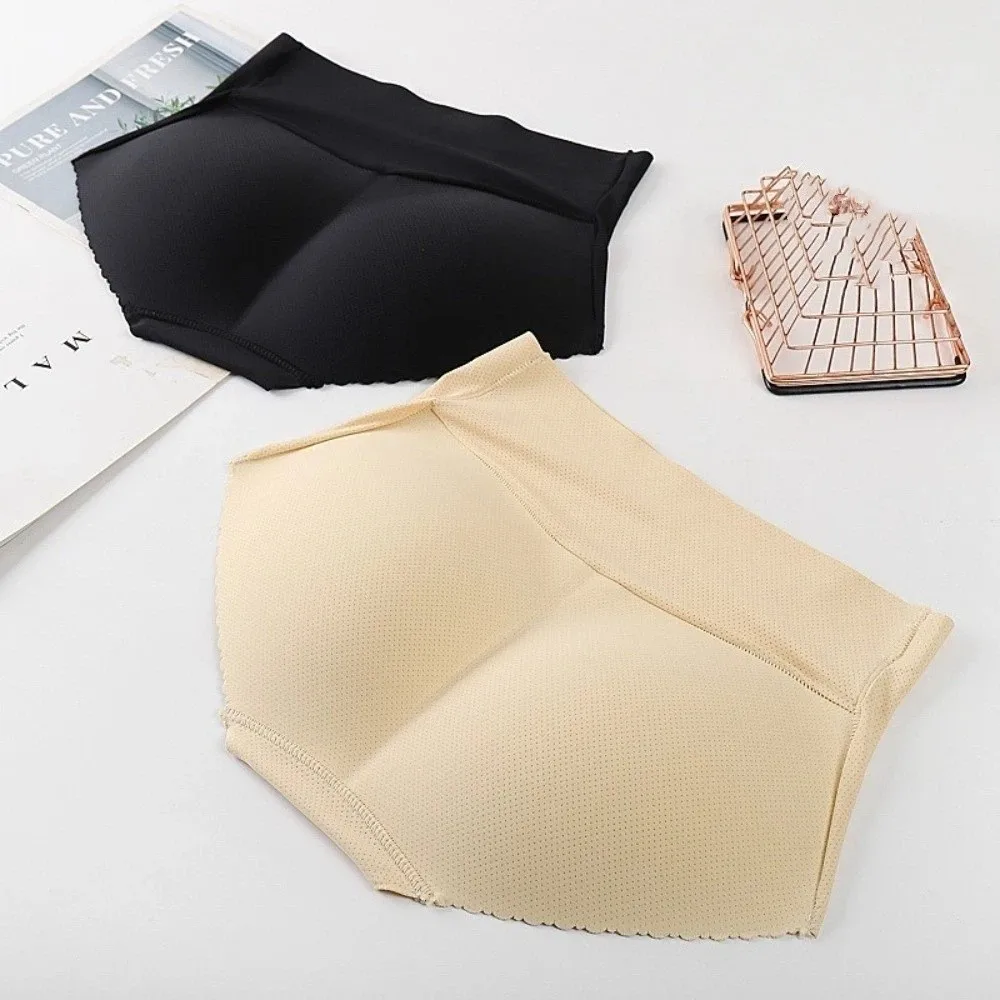 Bragas Push Up Moldeadoras de Cadera Color Melocotón, Fajas de Cintura Alta Sin Costuras, Braguitas Levanta Glúteos, Ropa Interior Reductora de Malla para Mujer