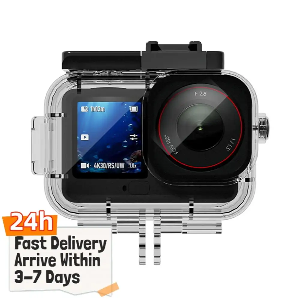 

Защитный подводный бокс/корпус/кейс для DJI Osmo Action 6 (до 60 м/196 футов) для дайвинга и вейкбординга