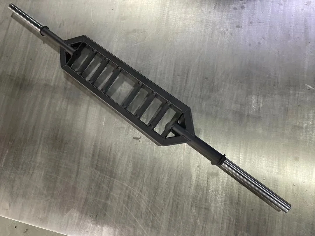 2.2 متر للجنسين الاستخدام التجاري معدات اللياقة البدنية صالة الألعاب الرياضية رفع الأثقال شريط الحديد السويسري متعدد القوس