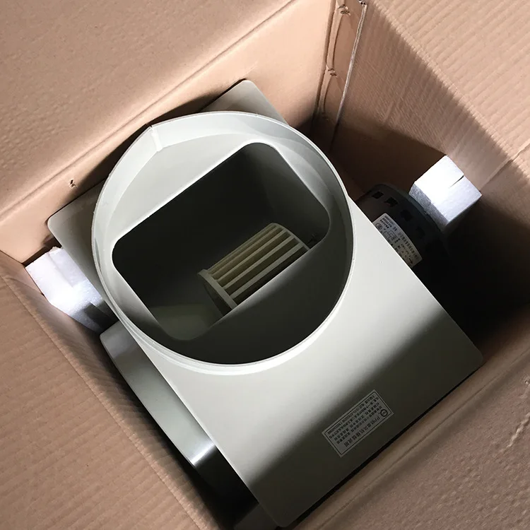 مروحة الطرد المركزي المحورية 220 فولت غطاء الدخان العادم 300 واط محوري مروحة الطرد المركزي المحرك المكره