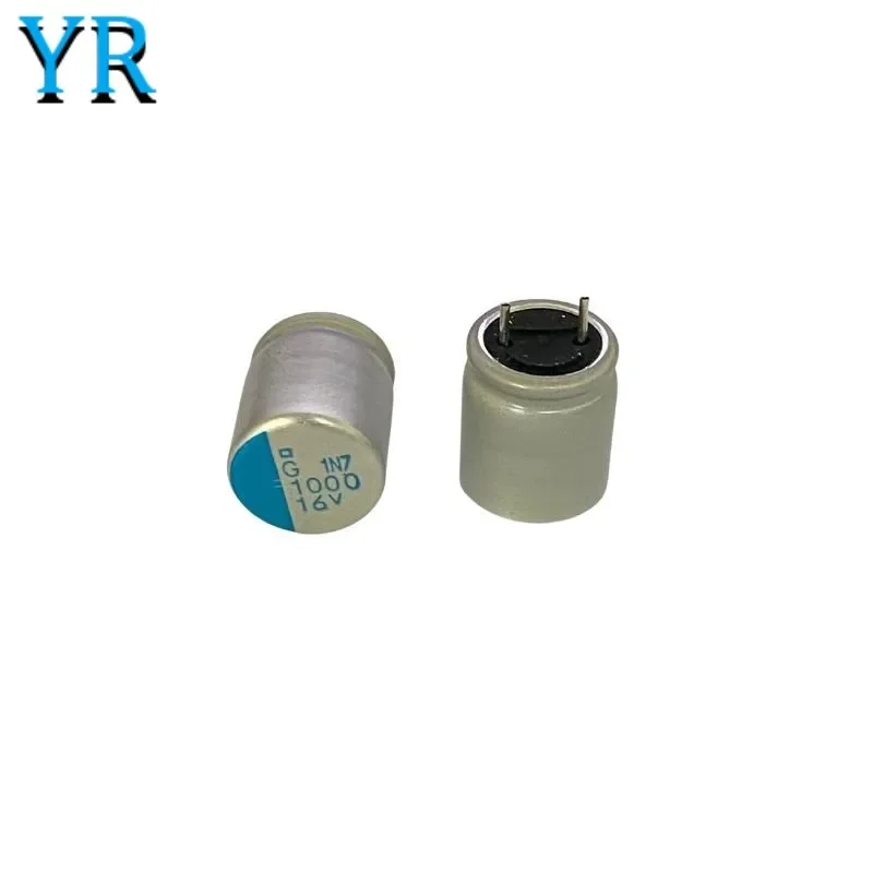 5Pcs 1000uF 16V PSG 10X12 NIPPON Solid Capacitor CHEMI-CON Solid Polymer Capacitor Motherboard 16v1000uf 10*12