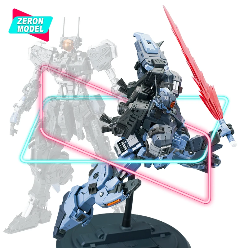 

GZSS-OX ​GUS Mechanical Model Kit 1/100 MG Height Full Skeleton GM Style Robot Assembly Plastic Model Toy