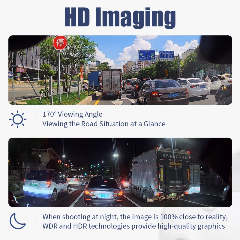Srnubi FHD 1080P Dash Cam for Android Multimedia ADAS Car DVR Dashcam DVRs Video USB TF Card 32G 64G Auto Recorder Player DVD