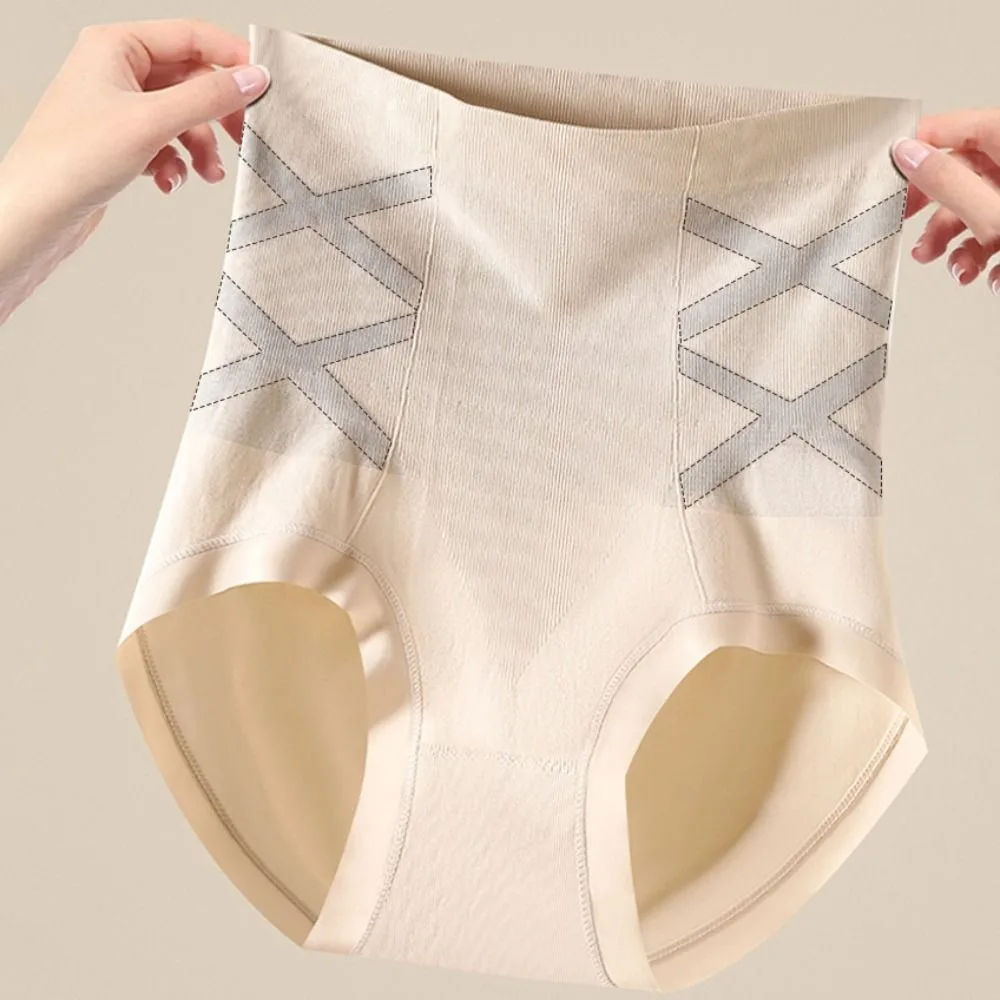 

High Waist Postpartum Body Shaper Large Size Panties Seamless Underpants Belly Contracting Shapewear Tummy Control Underwear