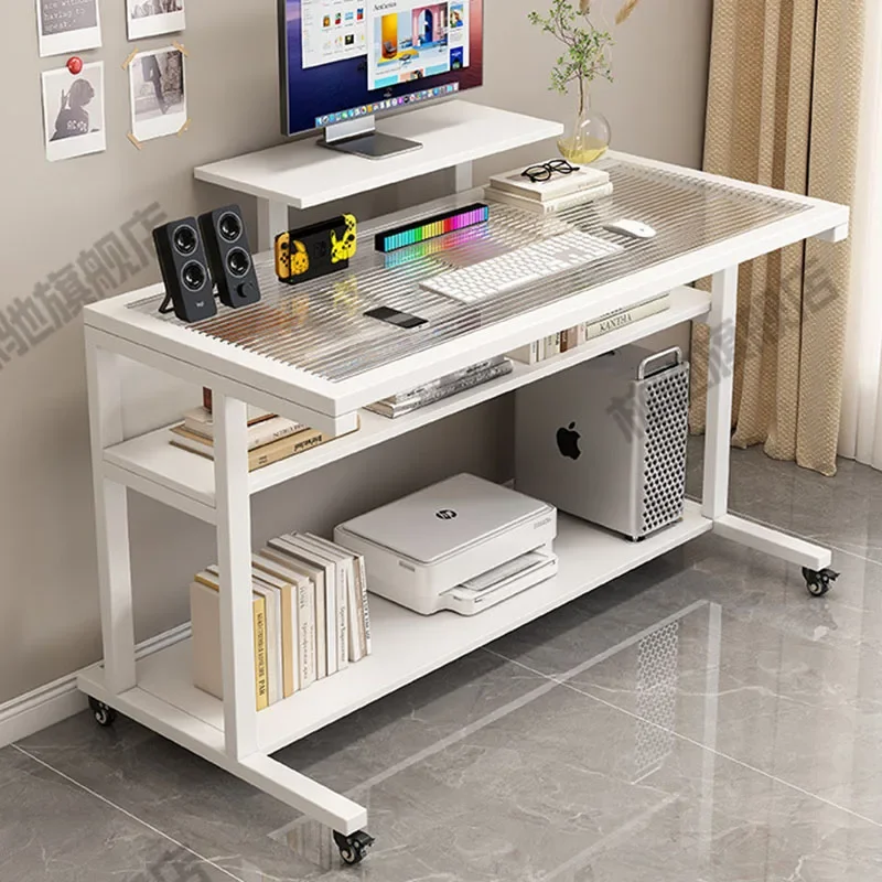 Computer safe desk luxury storage box space saving fashion desk decoration display