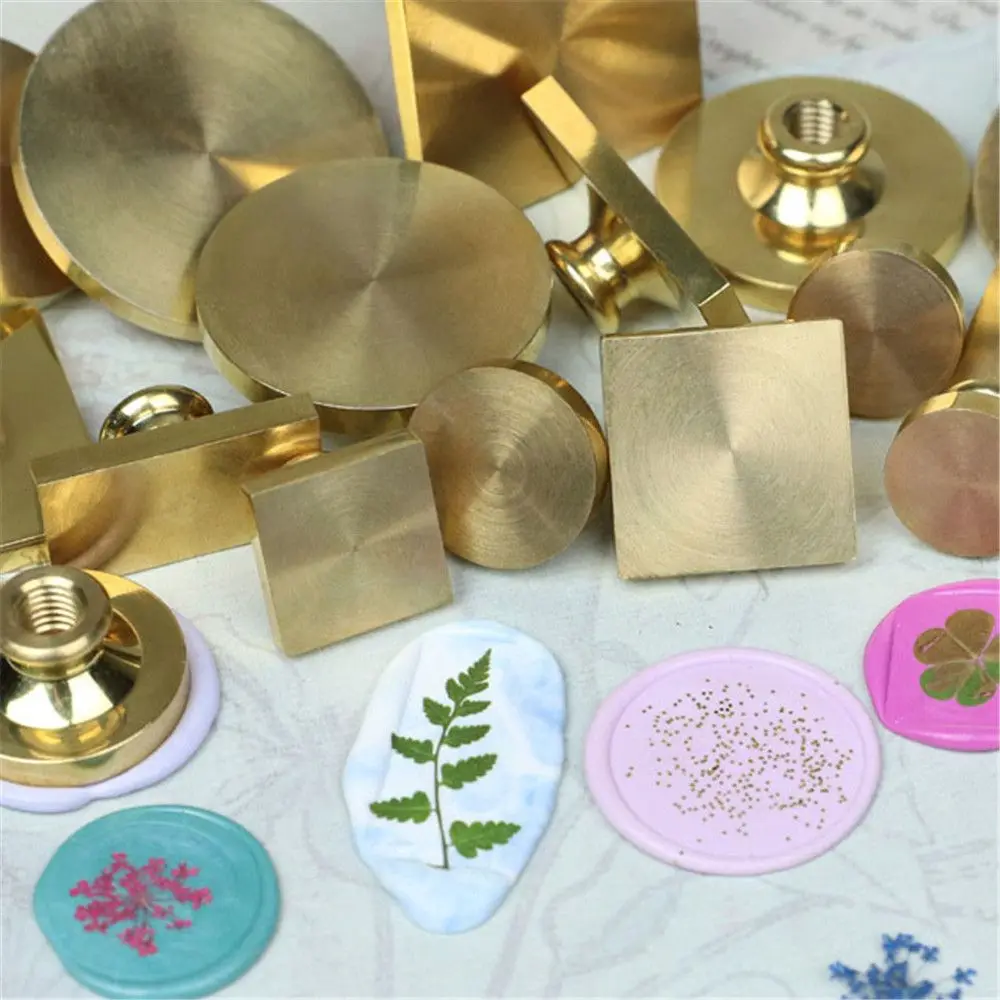بطاقة عيد الميلاد دعوة الزفاف سكرابوكينغ جولة الحب القلب الطلاء ختم الشمع ختم الشمع النحاس رئيس عيد ميلاد سعيد