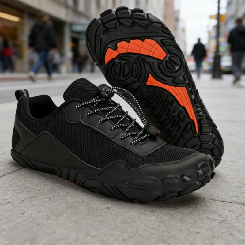 

Men's Outdoor Sneakers Rock Climbing Hiking Shoes Rubber Sole Non-slip Men's Breathable Fashion Sport Casual Shoes