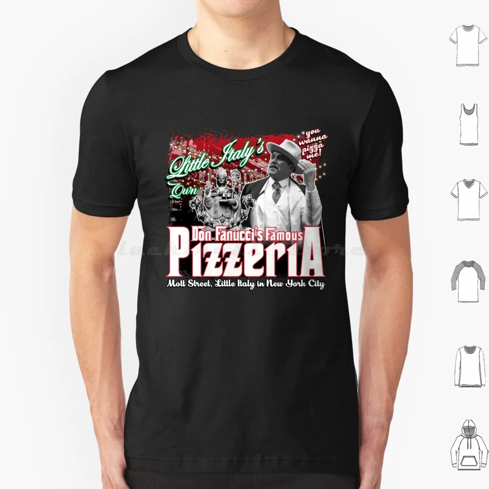 Camiseta famosa Pizzeria de Don Fanucci, talla grande, 100% algodón, Don Fanuccis, famosa Pizzeria, pequeña Italia, Nueva York, ciudad, Mott Street