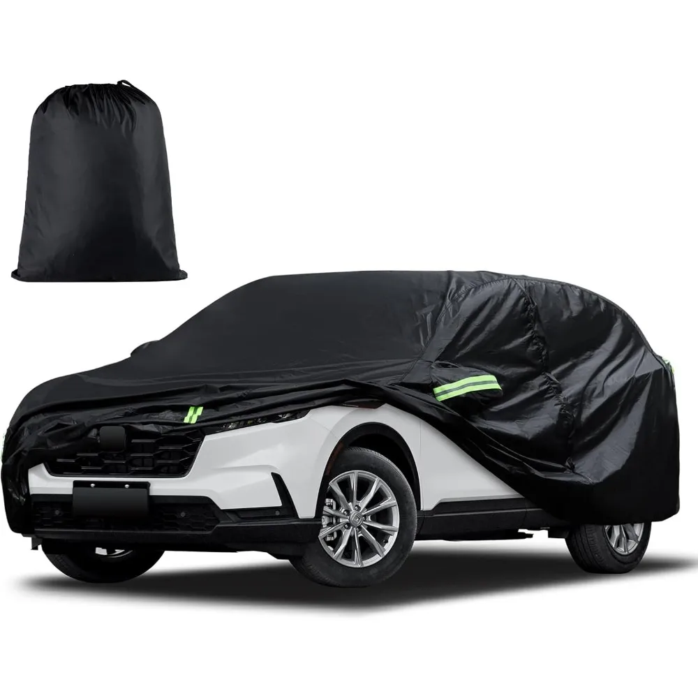 

Universal SUV Car Cover Waterproof All-Weather Protection with Zipper for Rain Sun Snow Wind