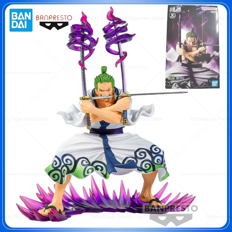 

Bandai In Stock BANPRESTO DXF SPECIAL One Piece Roronoa Zoro Toy Gift Model Anime Action Figure Collection DT