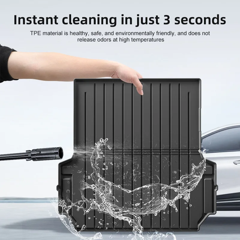 Waterproof Anti-Slip Wear-Resistant TPE Car Trunk Pad Storage Cushion for  Ranger Pickup Truck Anti-Skid Car Mats