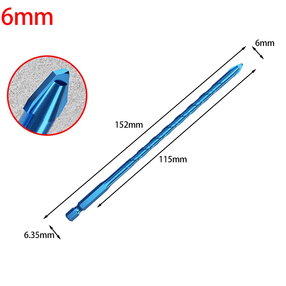 

6-12mm Drill Bit Eccentric Drill Bit Staggered Edge Tilted Head Design Rust-proof Self-centering Design For Wood