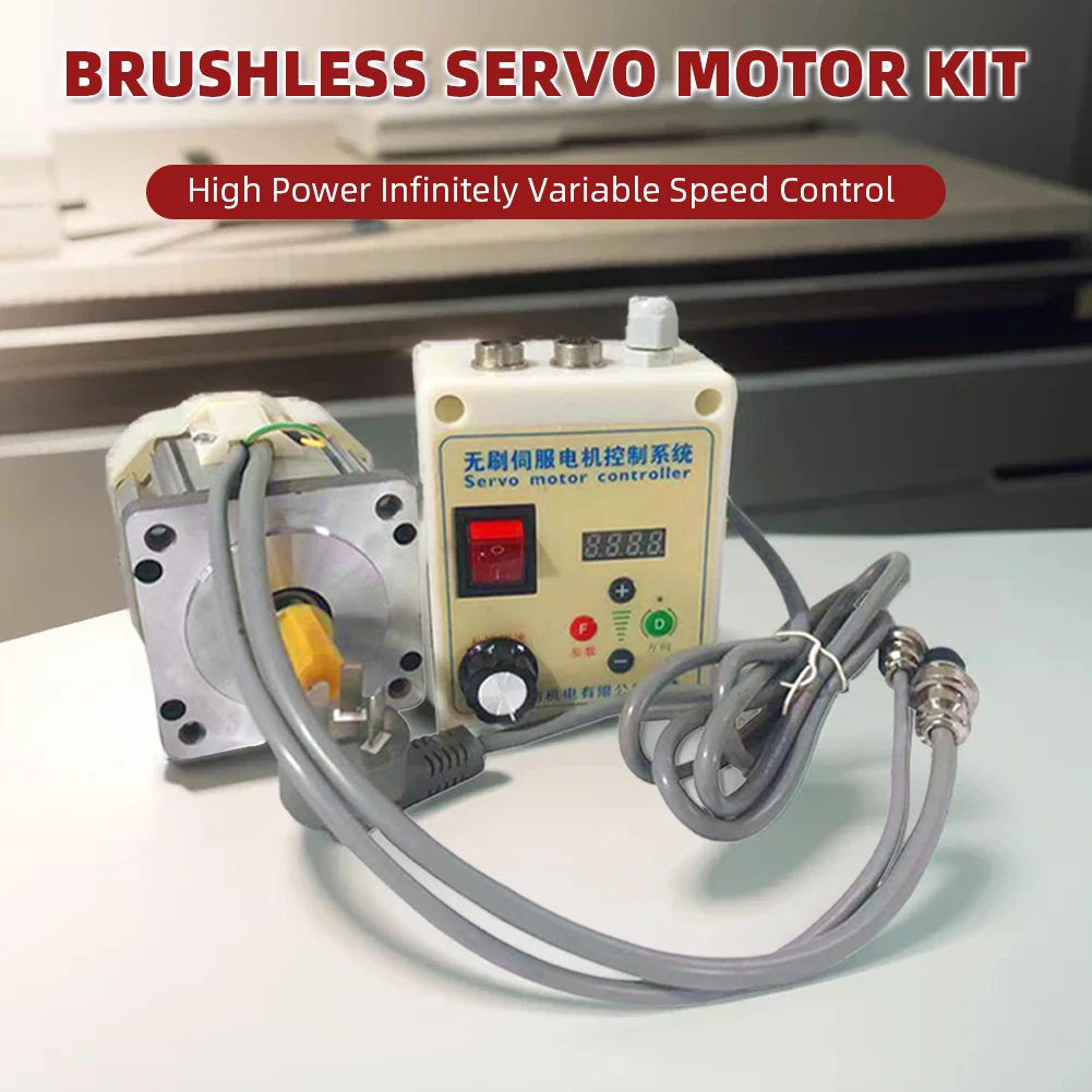 

Brushless Servo Motor Forward and Reverse Servo Controller Start High Power Permanent Magnet Electric Driver MotorControl Kit