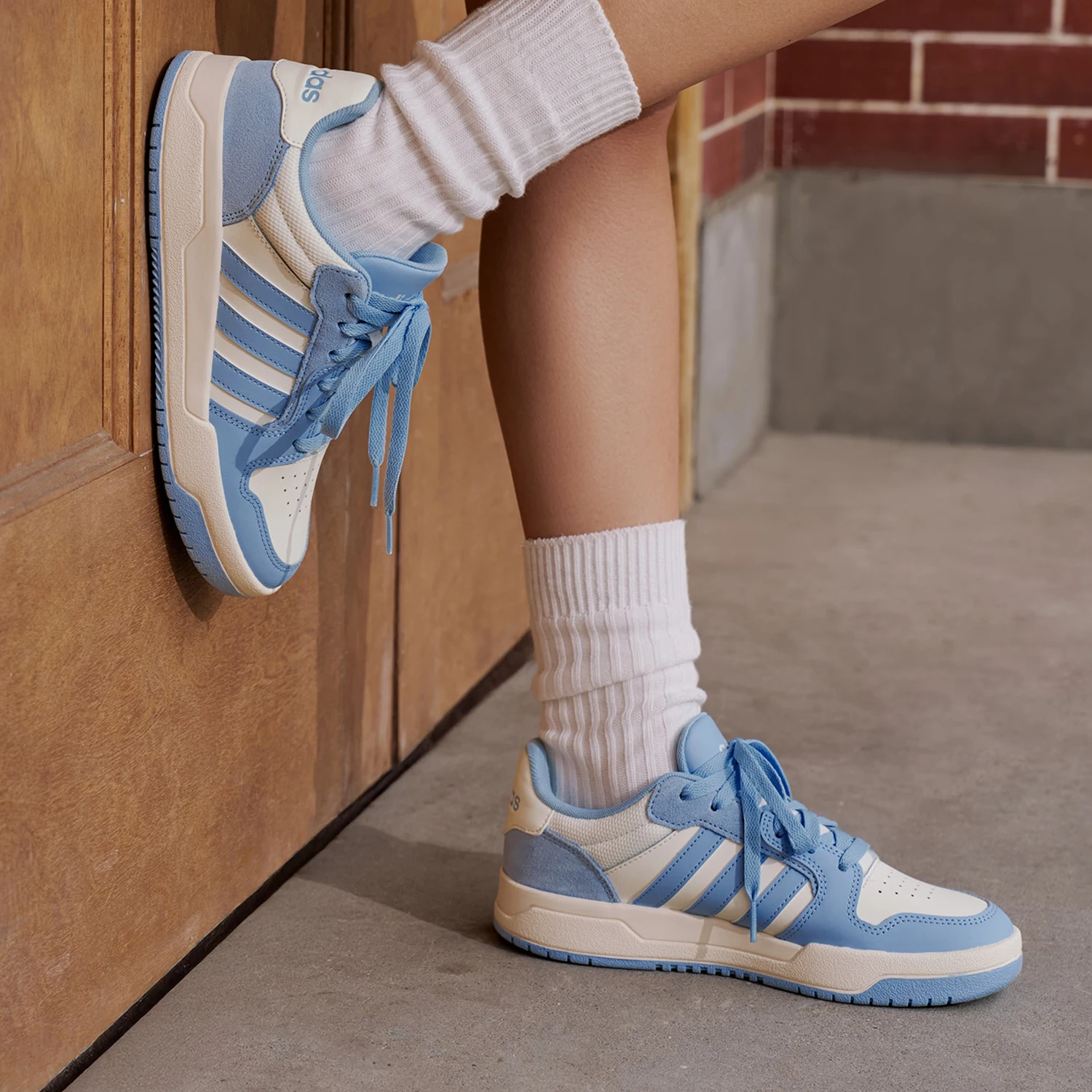 Adidas Authentic ENTRAP SHOES New Men's and Women's Casual Basketball Shoes KJ5972