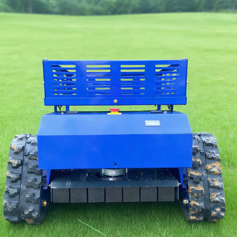 

Customized tracked farm lawn mower, all terrain remote control weeding and weeding integrated machine