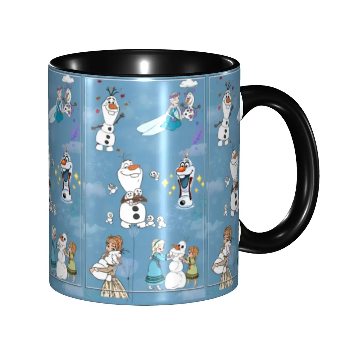 

Fun Magic Movie Frozens Funny Olaf Elsa Princess Coffee Cup Home Mug