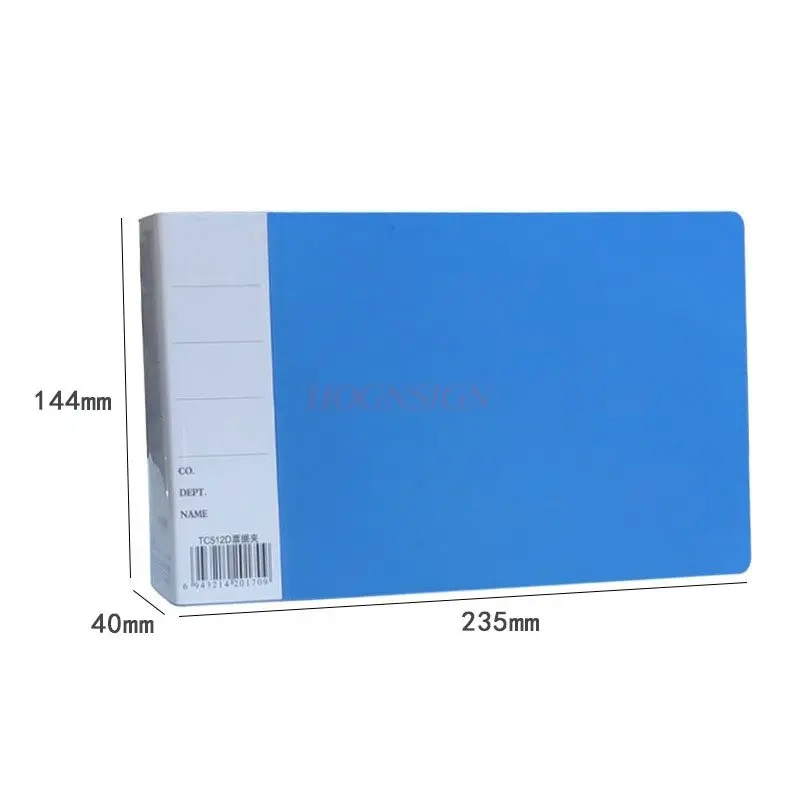 

punching clip double hole bill clip ledger classification shell Loose leaf folder shell A5 horizontal clip two hole folder