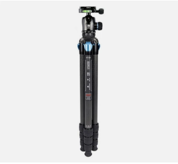 Sirui ST-Series ST124 Carbon Fiber Tripod with K 10X Arca Type Ball Head