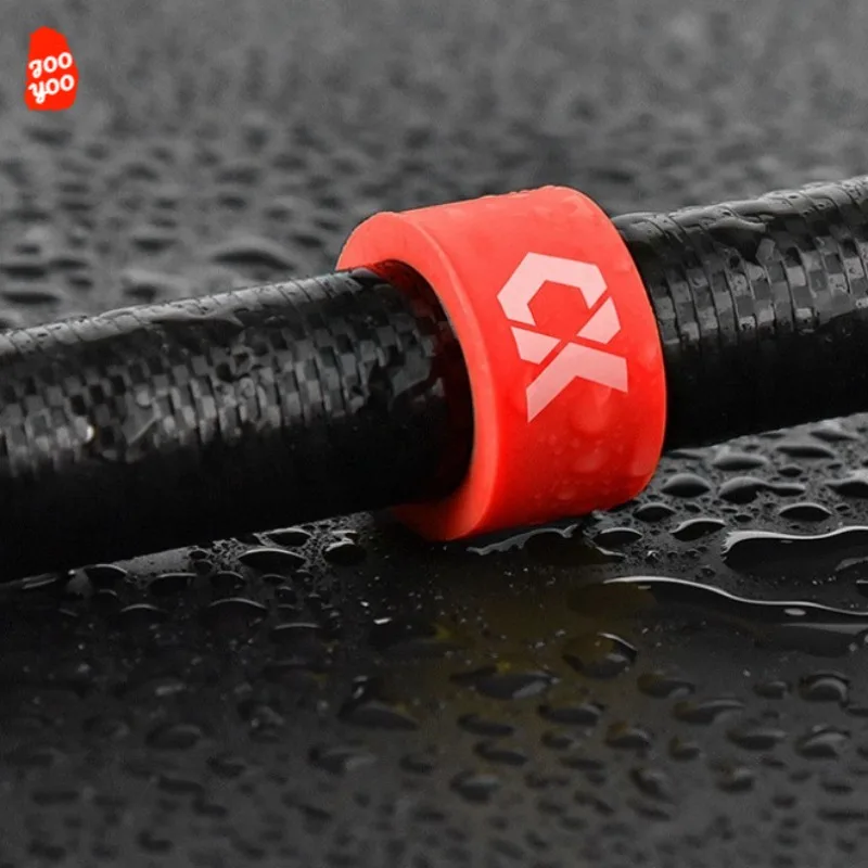 2PCS Night-glow Silicone Rod Stop Ring Anti-slip Ring for Fishing Rods Fishing Rod Finger Ring Small Fishing Tackle Accessories view 2