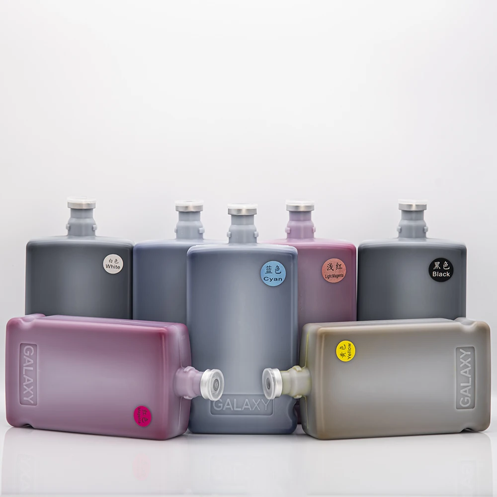 Galaxy Eco‑Solvent Ink CMYK for Outdoor Signage Printers | High‑Durability Printing Ink – 1L