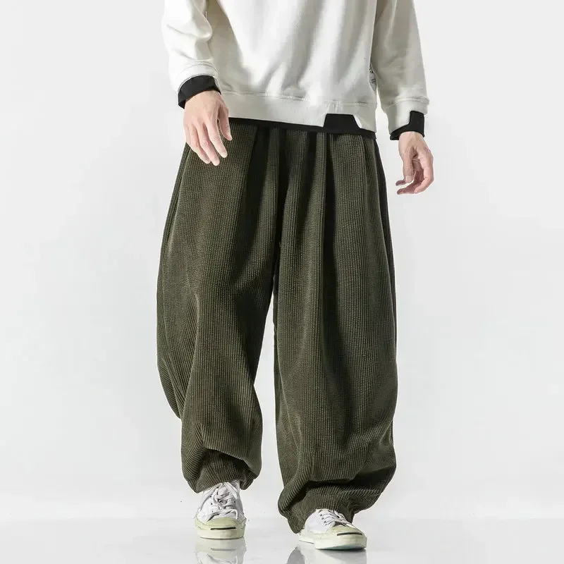 

Men Casual Pants Streetwear Harem Pants Fashion Men Woman Long Trousers Loose Male Oversized Sweatpants Harajuku Plus Size 5XL