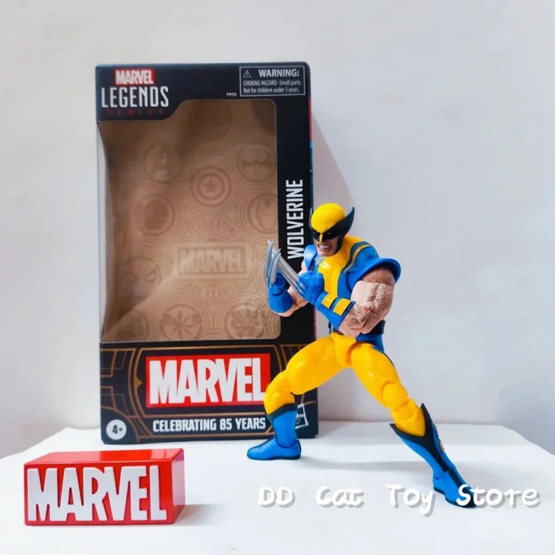 

In Stock Original Marvel American Version ML Celebrating 85 Years Wolverine 1/12 Scale Action Figure Collectible Model Toy Gift