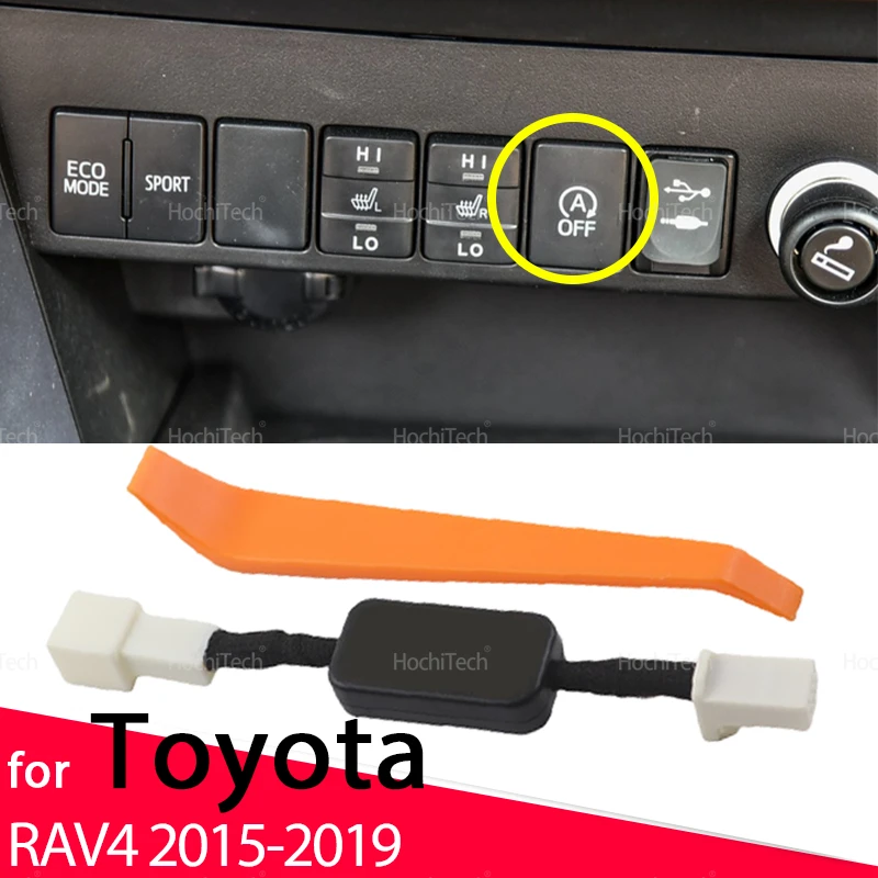 

Automatic Start Stop Engine System off Eliminator Stop Start Canceller Plug Cable Memory for Toyota RAV4 2015-2019