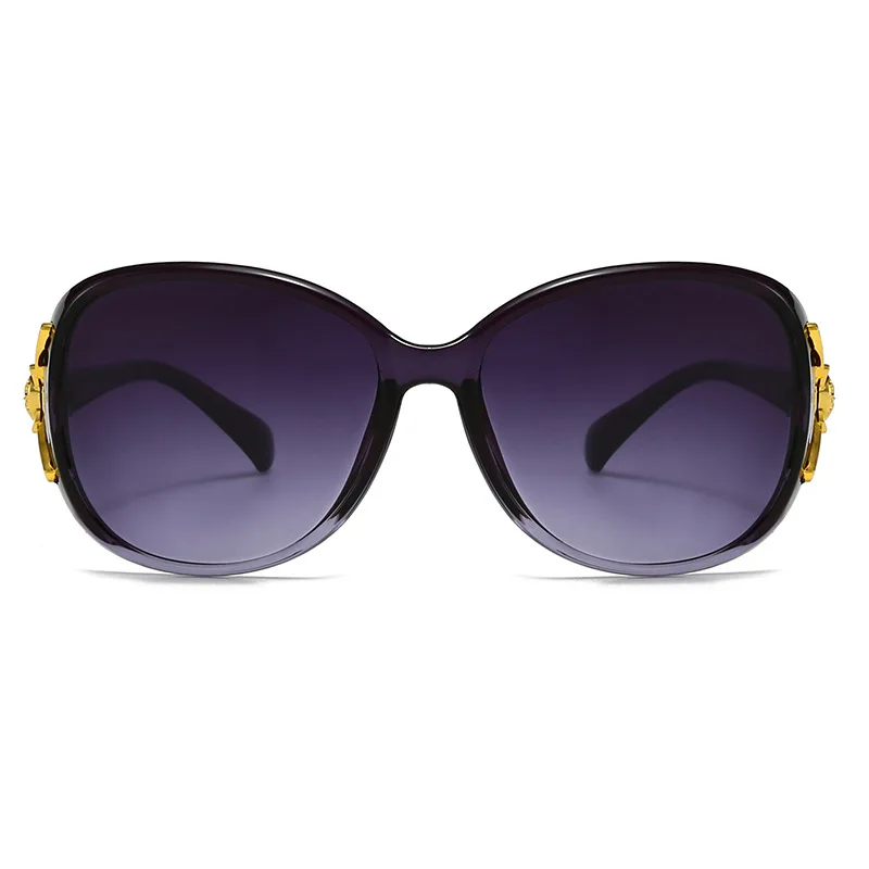 Korean Style FoxHead Sunglasses Fashion All-match Face Shown Small Sunglasses Women White Shown High-end Sense Sunglasses