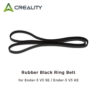 Creality Ender-3 V3 SE / Ender-3 V3 KE Ring Belt Rubber Black 2GT W6xL630 Original 3D Printer Accessories