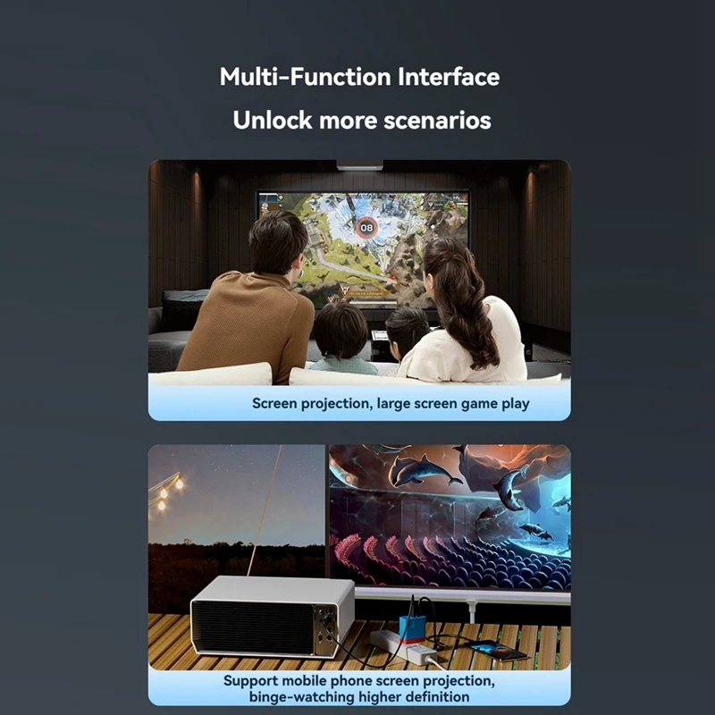 Switch Dock For Nintendo Switch 3-In-1 Fast Charger Portable TV Docking Station 4K -Compatible For Laptop Ipad Phone US Plug