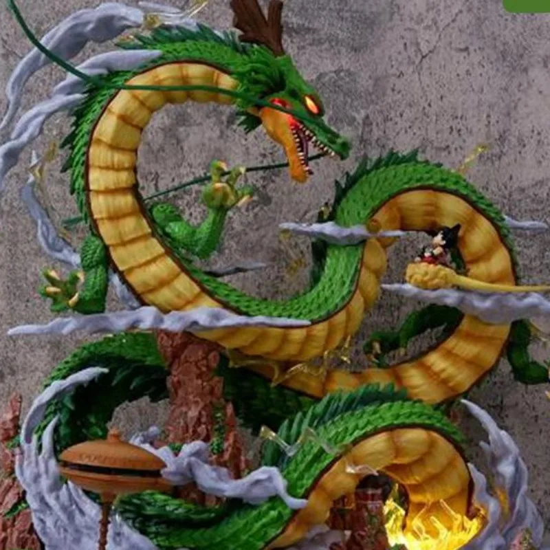 50cm Dragon Ball Anime Action Figures Shenron PVC Model Periphery Anime Collection Desktop Ornaments Manga Dolls Gifts Toys