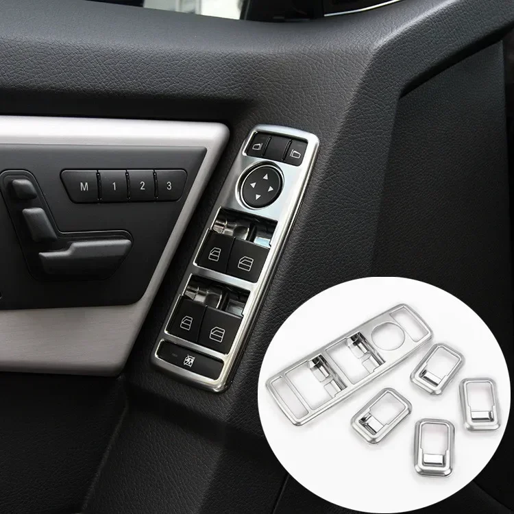 ABS кнопка подъема окна автомобиля наклейка на рамку подходит для Mercedes Benz A B C E GLE GLA CLA GLK Class W176 W204 W212 W166 W218 ABS кнопка подъема окна автомобиля наклейка на рамку подходит для Mercedes Benz A B C E GLE GLA CLA GLK Class W176 W204 W212 W166 W218