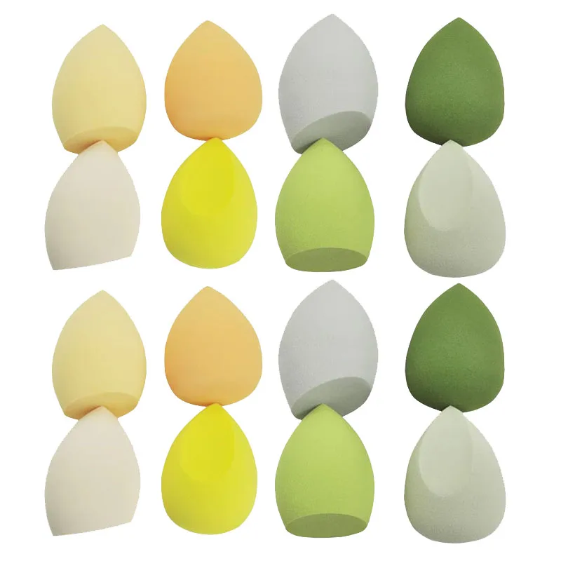 4/8/12/16 pezzi moda trucco frullatore soffio cosmetico spugna per trucco fondotinta in polvere spugna strumento di bellezza accessori per strumenti di trucco