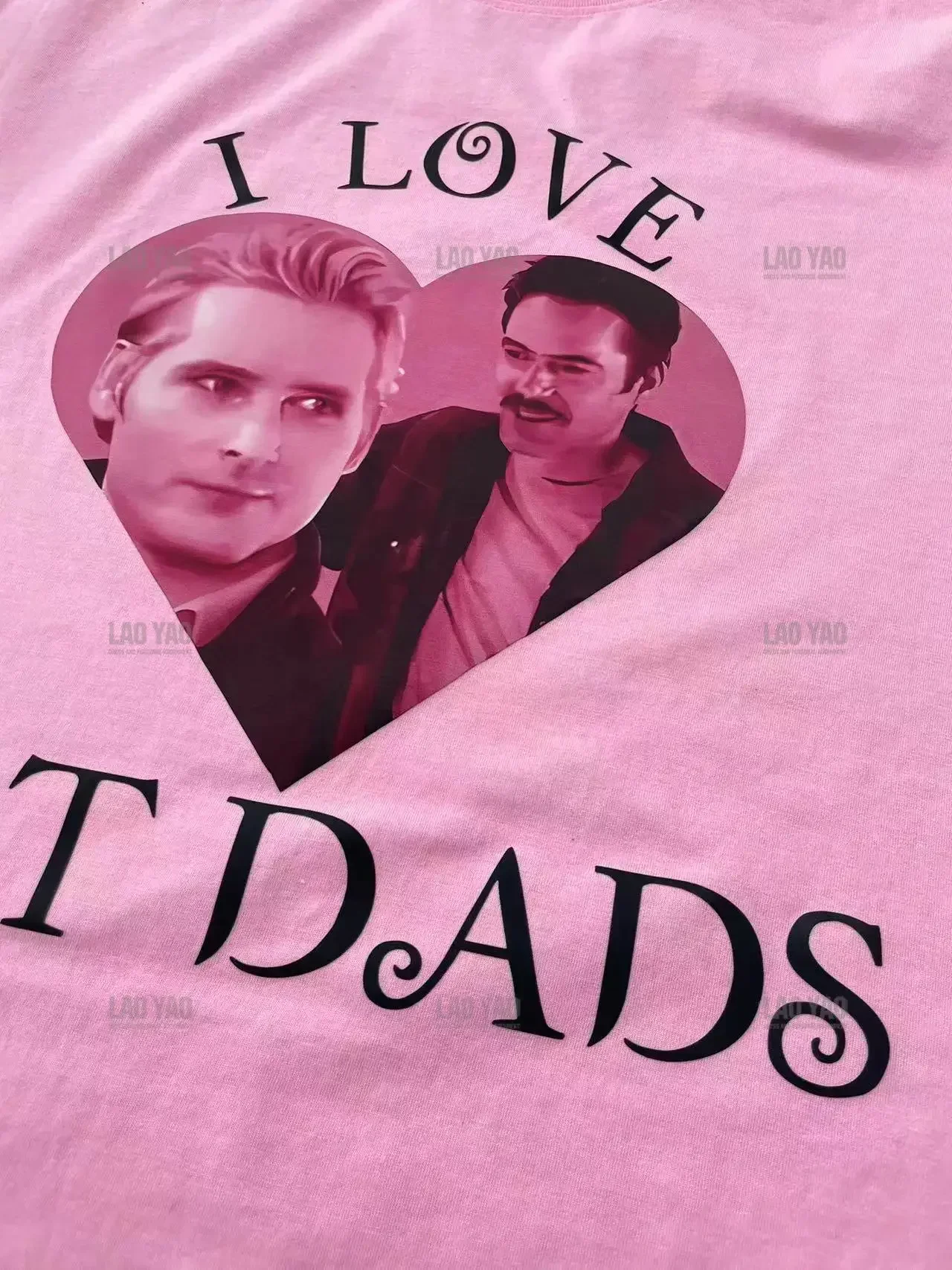 أنا أحب الآباء الساخنة تي شيرت للرجال والنساء ، ملابس الشارع القطنية الفضفاضة ، الملحمة ، تشارلي ، تشارلي ، بجعة ، تشارلي ، بجعة ، بيلي بورك #5