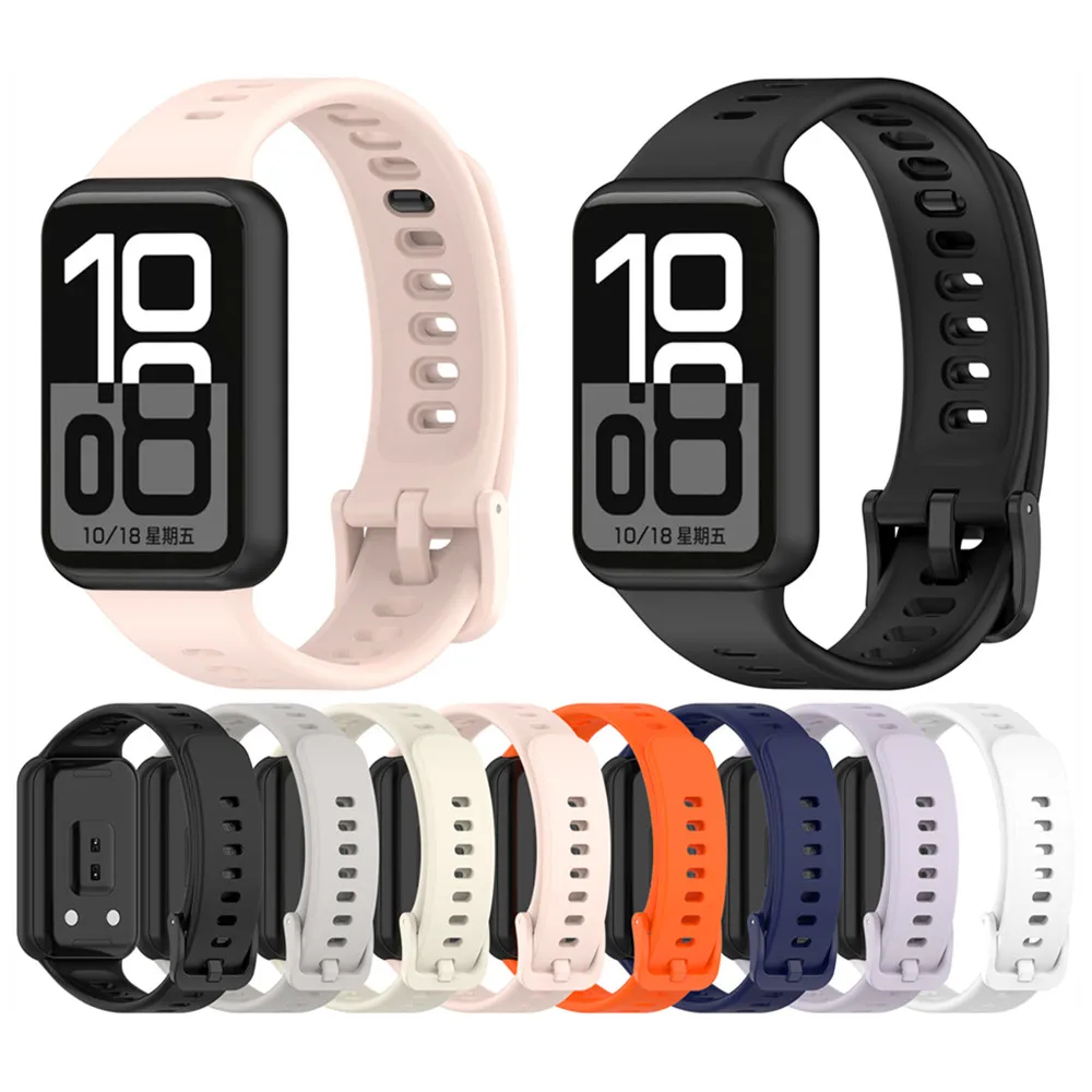 Soft Silicone Strap For Honor Band 11 / 11 Pro Wristband Sport Smart Watch Replacement Bracelet