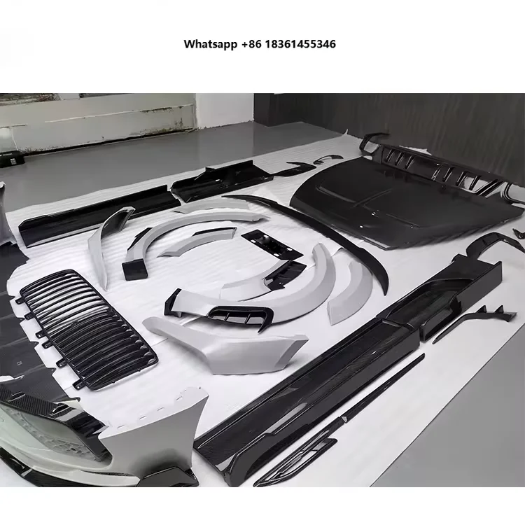 Kit High Quality Car Accessories For  Bentayga V8 Dry Carbon Fiber Full Wide Body