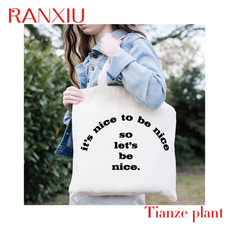 Custom Factory Cheap Price Eco Friendly Custom Printed Logo Beach Shopping Bags Grocery Canvas Cotton Tote Bag