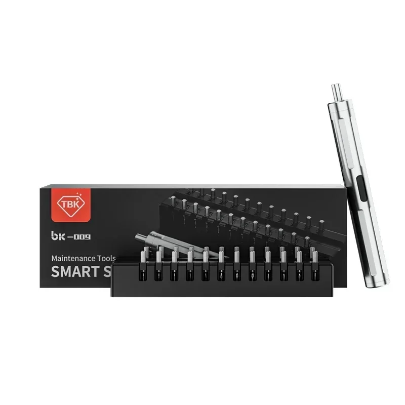 TBK BK-009 Elektrischer Drehmomentschraubendreher, automatische Bremse, Stromausfall, verhindert Schraubenrutschen, professionelle Wartung, Demontage