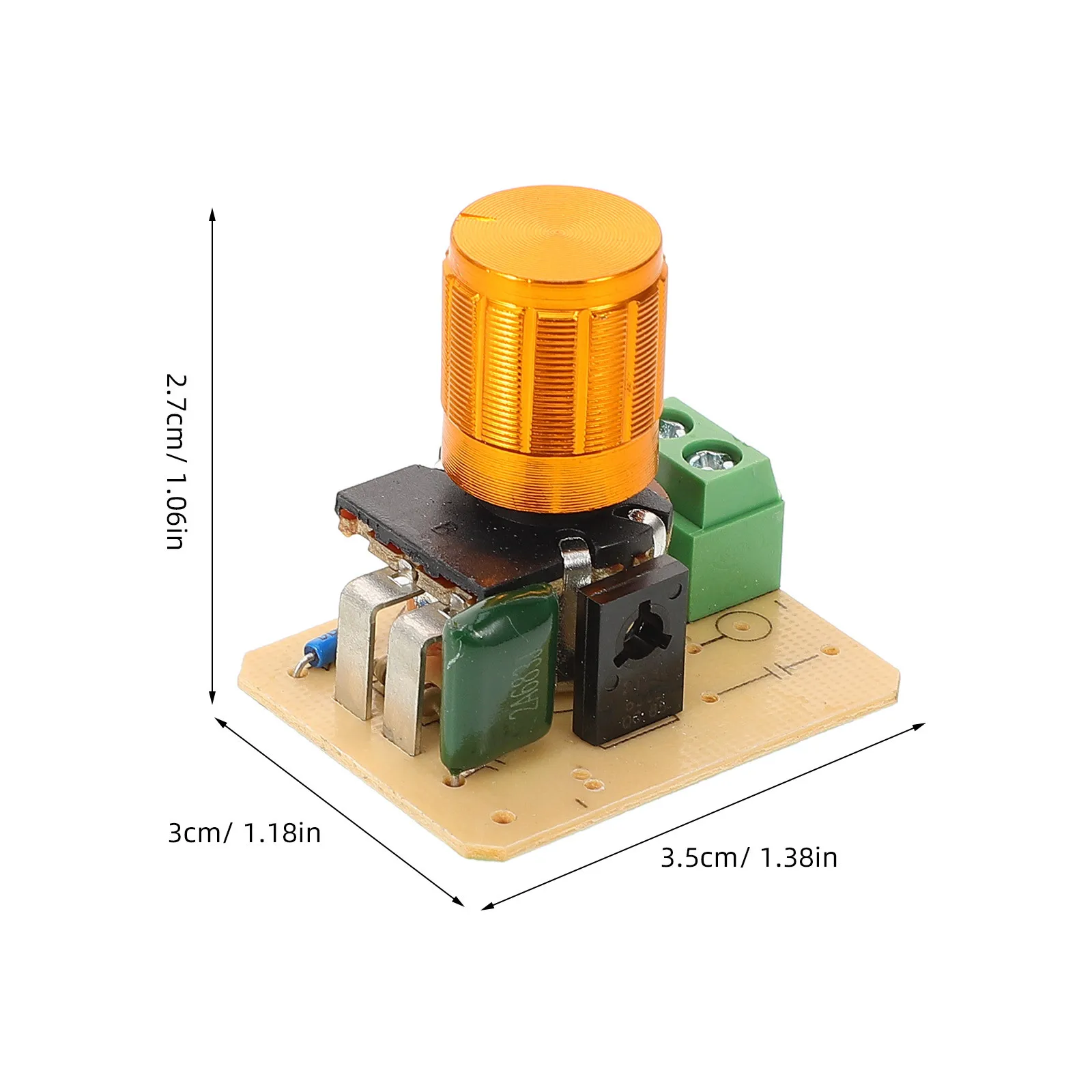 3Pcs Adjustable Dimmer Switch Bulb Switch Potentiometer Multi-Use Electric Bulb Controlling Dimmer Replaceable Potentiometer